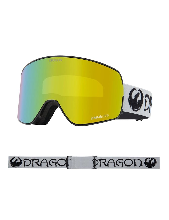 DRAGON NFX2 GOGGLES - CLASSIC GREY / LL GOLD ION + LL AMBER