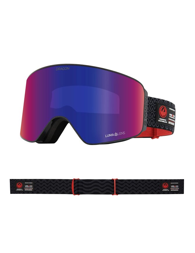 DRAGON NFX MAG OTG GOGGLES - OBSIDIAN / LL SOLACE INFRARED + LL VIOLET