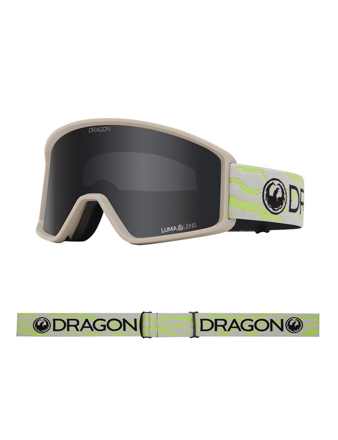 DRAGON DXT OTG GOGGLES - KELP / LL DARK SMOKE