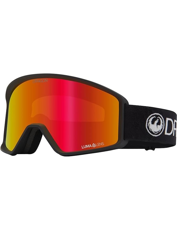 DRAGON DXT OTG GOGGLES - BLACK / LL RED ION