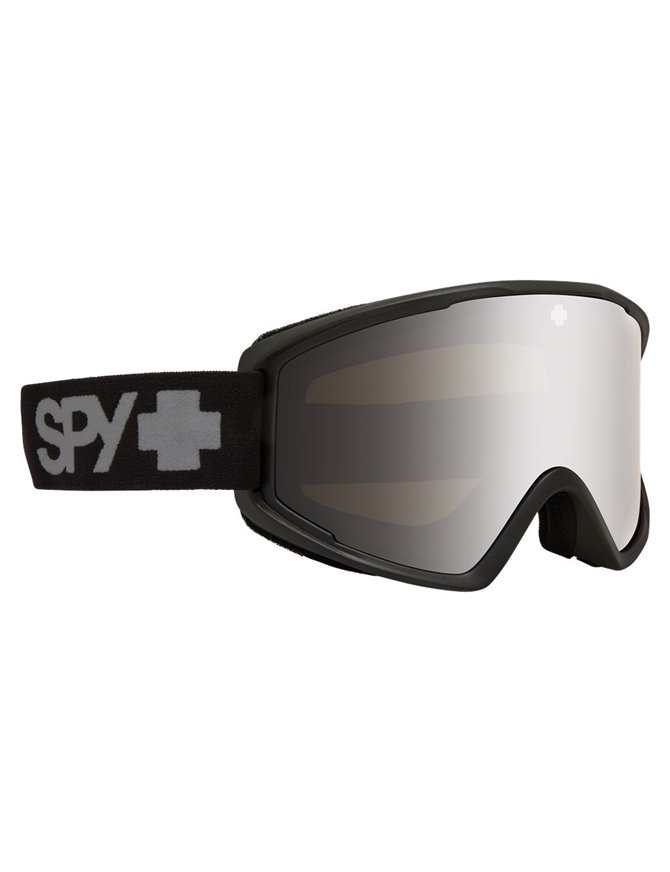 Spy Crusher Elite Matte Black - HD Bronze w/ Silver Spectra Mirror