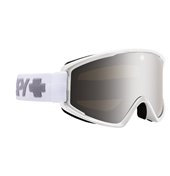 Spy Crusher Elite Matte White - HD Bronze w/ Silver Spectra Mirror