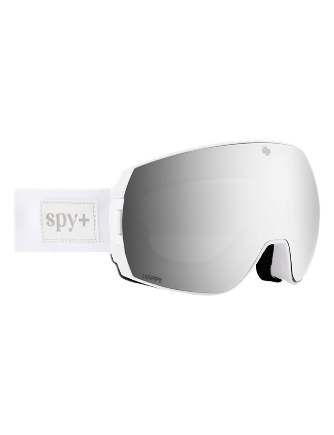 Spy Legacy Goggles White IR - Happy Bronze Platinum Mirror + Happy LL Gray Green Red Mirror