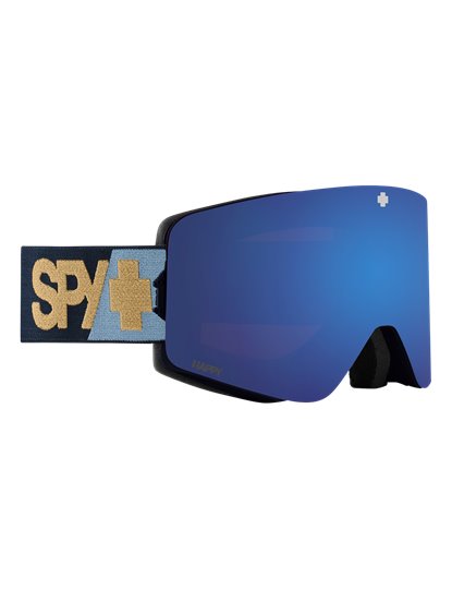 Spy Marauder Goggles Dark Blue - Happy Rose Dark Blue Mirror + Happy LL Persimmon Silver Mirror