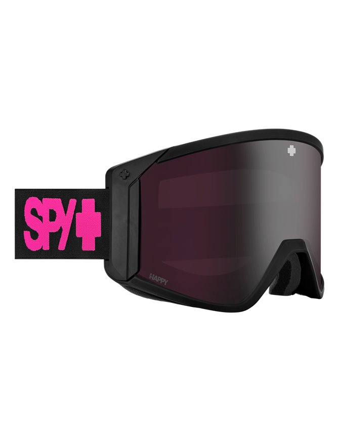 Spy Raider Goggles Neon Pink Happy ML Rose Black Spectra Mirror