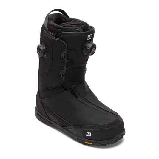 The 2023 DC Transcend Black Men's Snowboard Boot