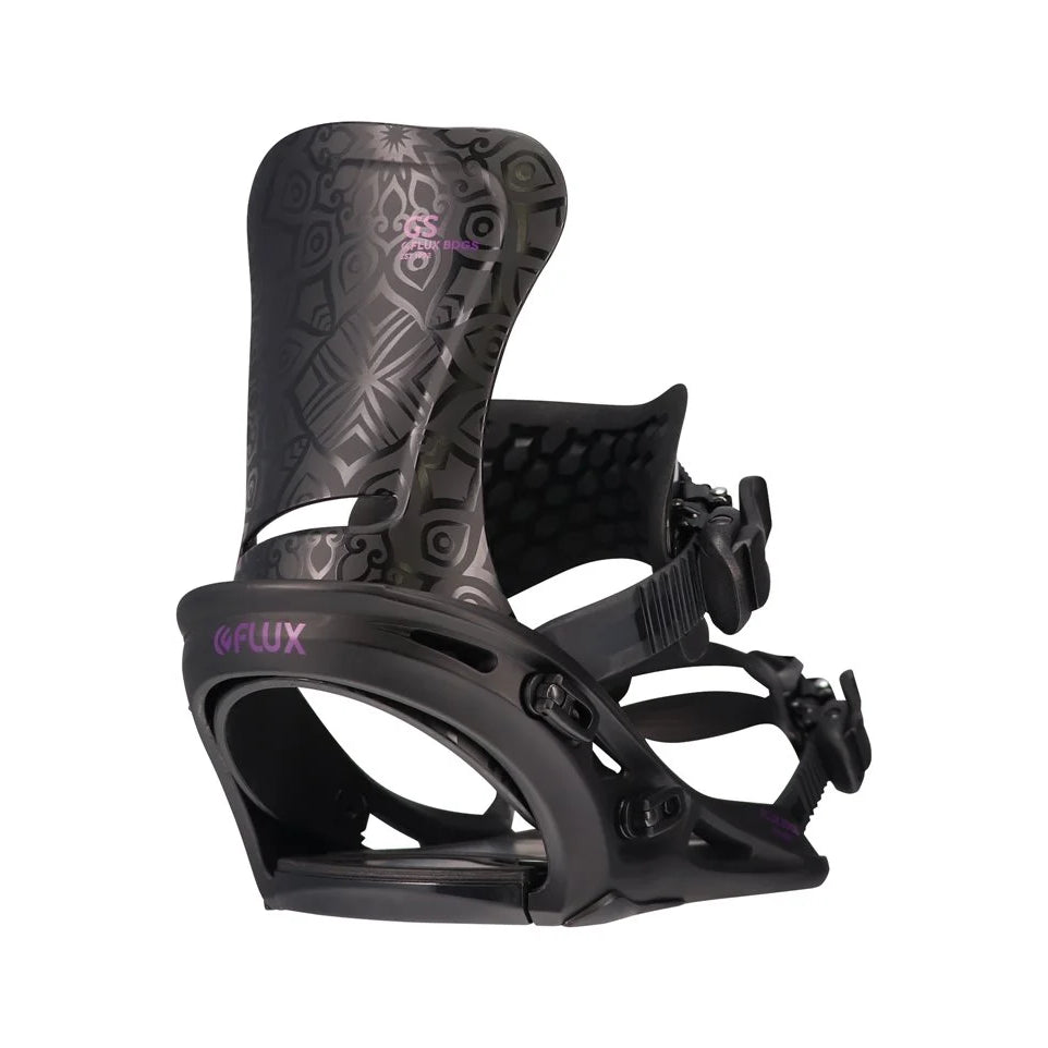The 2023 Flux GS Black Women's Snowboard Binding