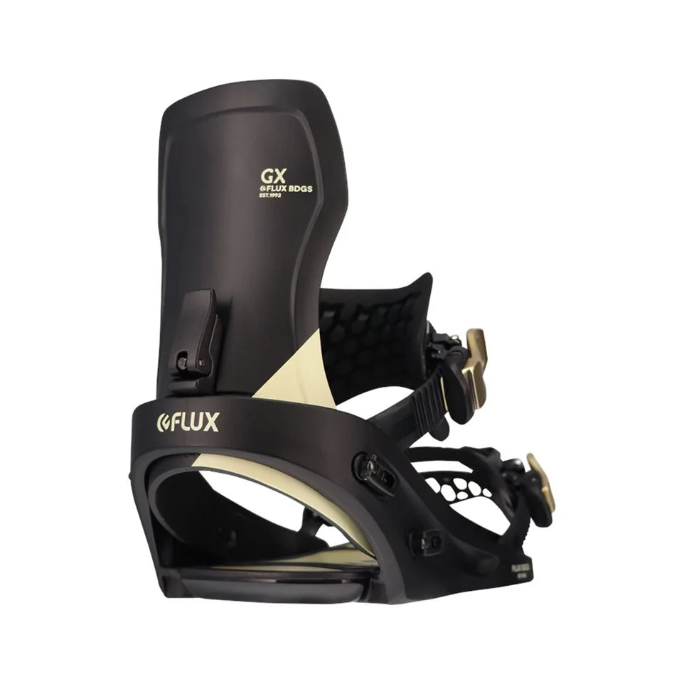 The 2023 Flux GX Black Women's Snowboard Binding
