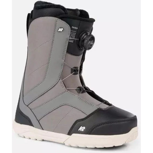 The 2023 K2 Raider Grey Men's Snowboard Boot