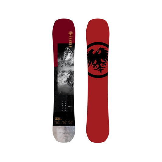 The 2023 Never Summer Hammer Men's Snowboard in black