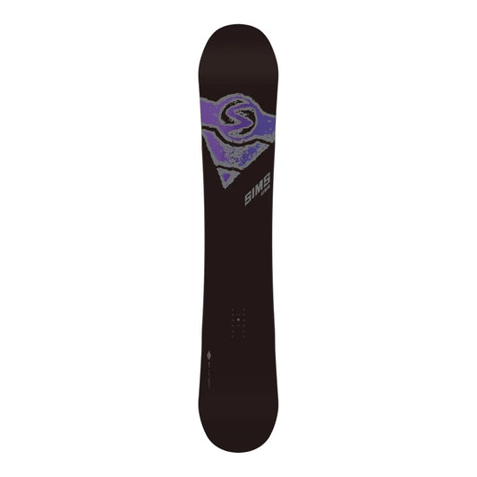 The 2023 Sims ATV Men's Snowboard in black