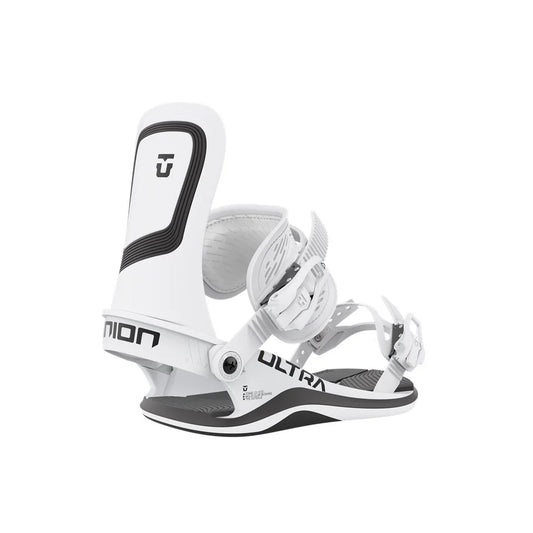 The 2023 Union Ultra White Women's Snowboard Bindings