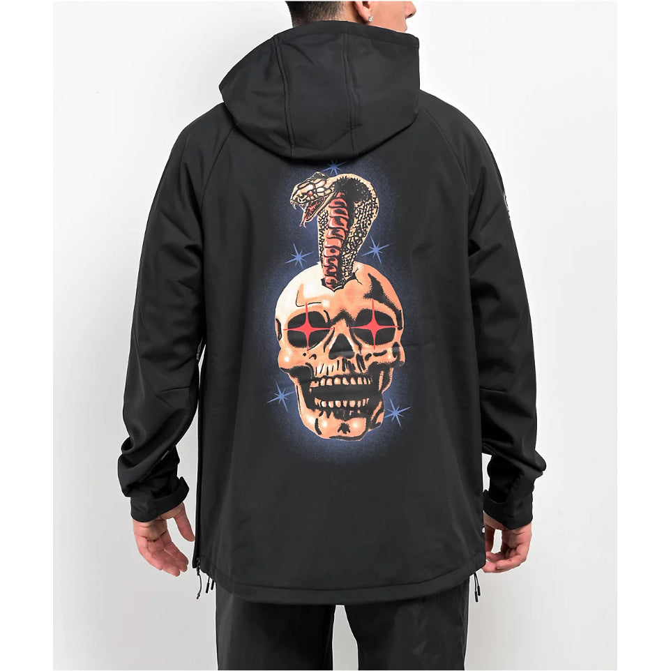 The 2024 686 Men's Waterproof Hoody Samborghini Black