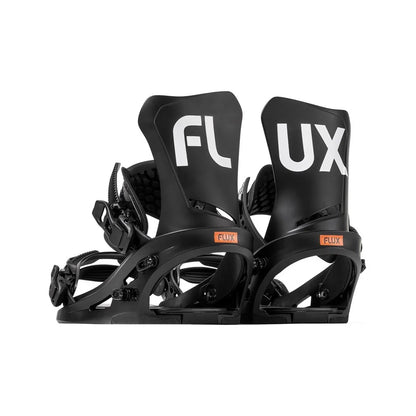 The 2024 Flux DS Black Men's Snowboard Binding