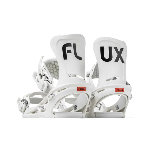 The 2024 Flux GS White Women's Snowboard Binding