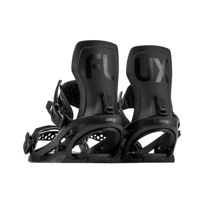 The 2024 Flux XF Black Men's Snowboard Binding