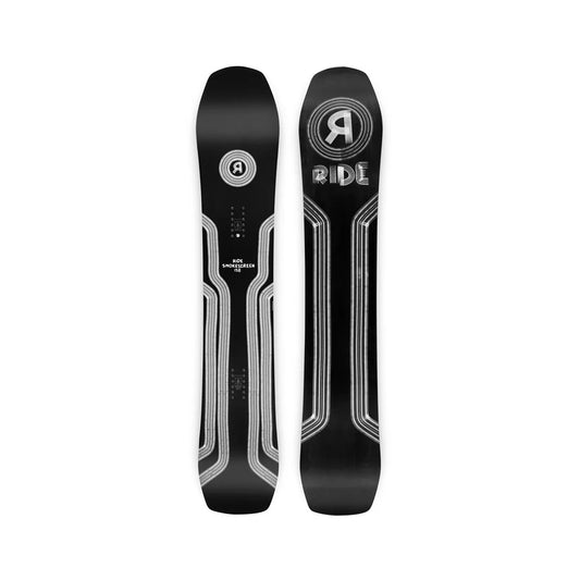 The 2024 Ride Smokescreen Men's Snowboard in black