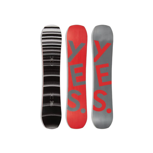The 2024 Yes Standard Men's Snowboard in black