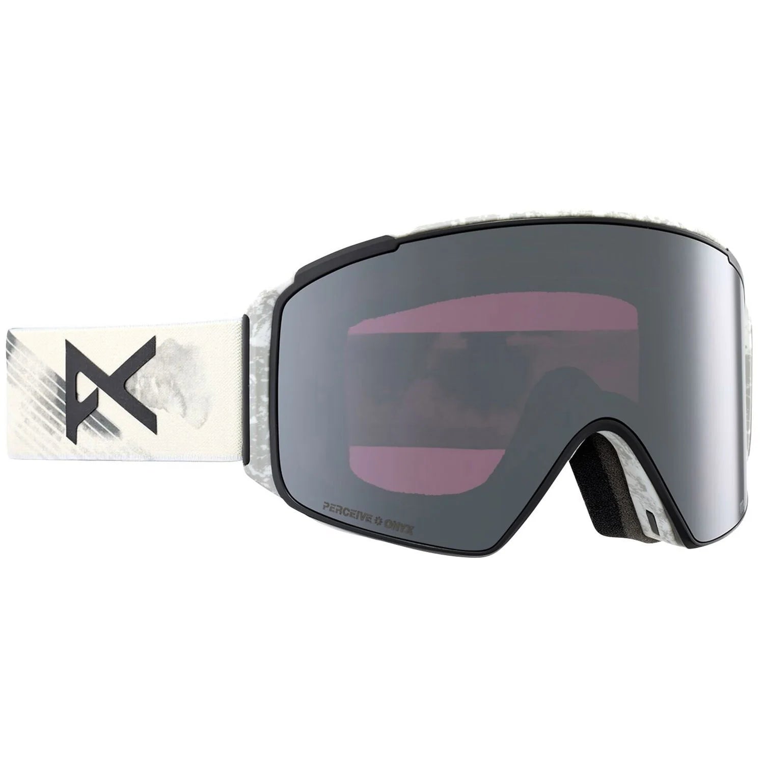 The Anon Low Bridge M4S Cylindrical Goggles & Bonus Lens 2024 in Flight Attendant/ Percieve Sunny Onyx