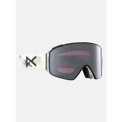 The Anon M4S Cylindrical Goggles, Bonus Lens & MFI Face Mask 2024 in Flight Attendant/ Perceive Sunny Onyx