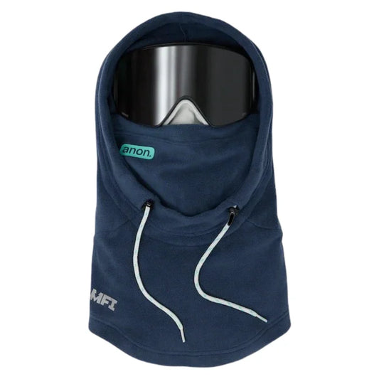 The Anon MFI Fleece Helmet Hood 2024 in Nightfall