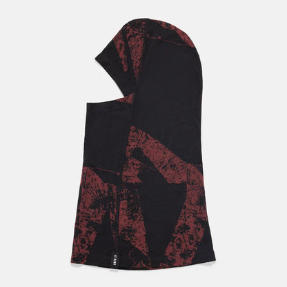 The Le Bent Fractal Lightweight Balaclava 2024 in Madder Brown