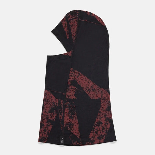 The Le Bent Fractal Lightweight Balaclava 2024 in Madder Brown