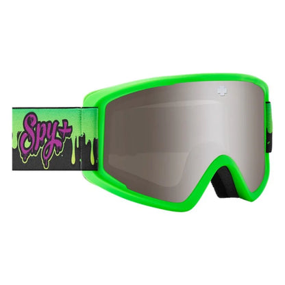The SPY Crusher Elite Jr Goggles 2024 in Slime/ BronzeSilver Mirror