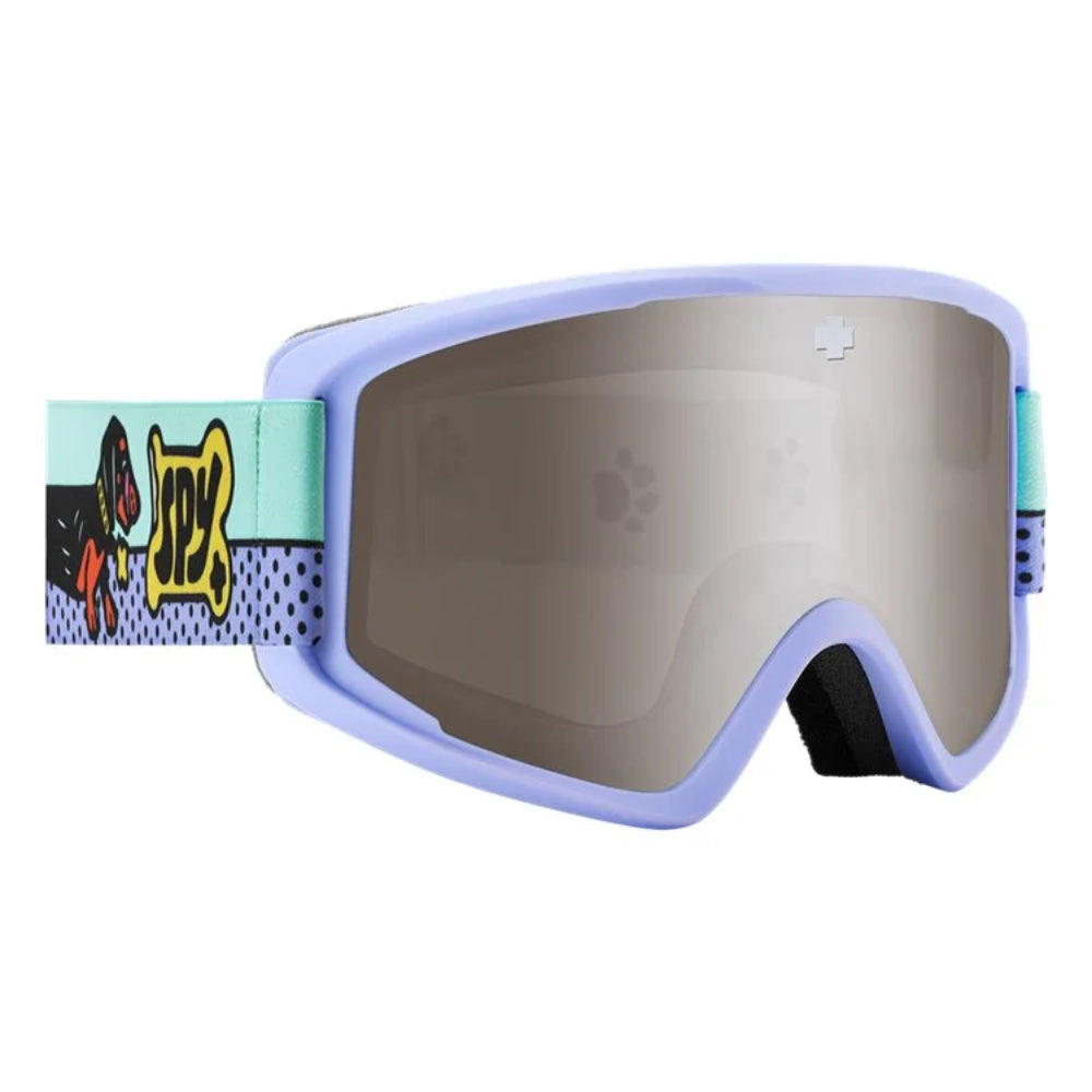The SPY Crusher Elite Jr Goggles 2024 in Weiner Dog/ Bronze Silver Mirror