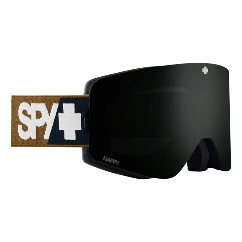 The SPY Marauder SE Goggles 2024 in Sand/ Happy Lens Gray Black Mirror & Happy Lens LL Persimmon Silver Mirror
