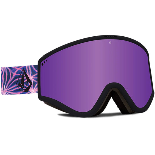The Volcom Yae Goggles 2024 in Mike Ravelsom/ Purple Chrome