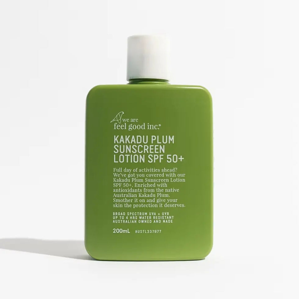 The We Are Feel Good SPF 50+ Sunscreen 2024 in Green 200ml