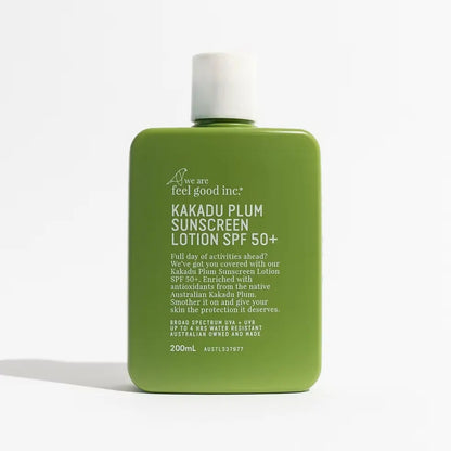 The We Are Feel Good SPF 50+ Sunscreen 2024 in Green 200ml