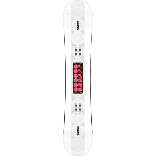 The K2 SB Hypnotist Snowboard 2025 in white.