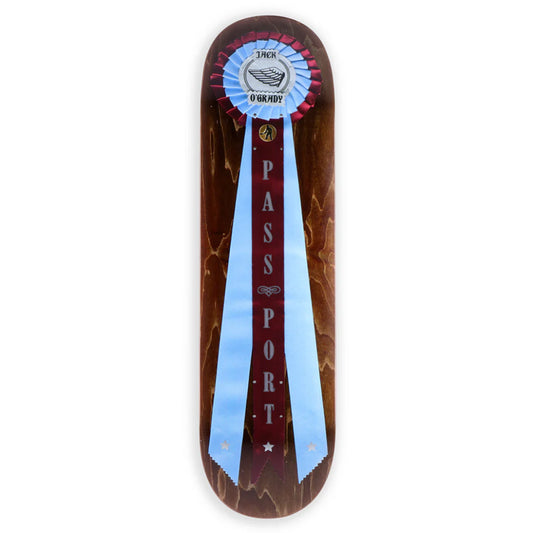 The Passport Rosette Series Skateboard Deck in Jack