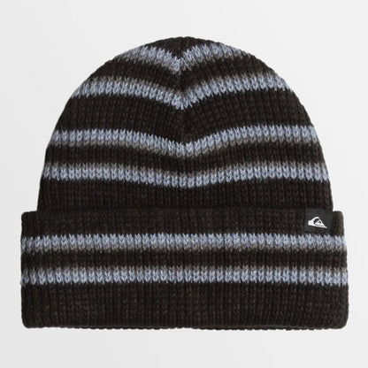The Quiksilver Split Beanie 2025 in True Black
