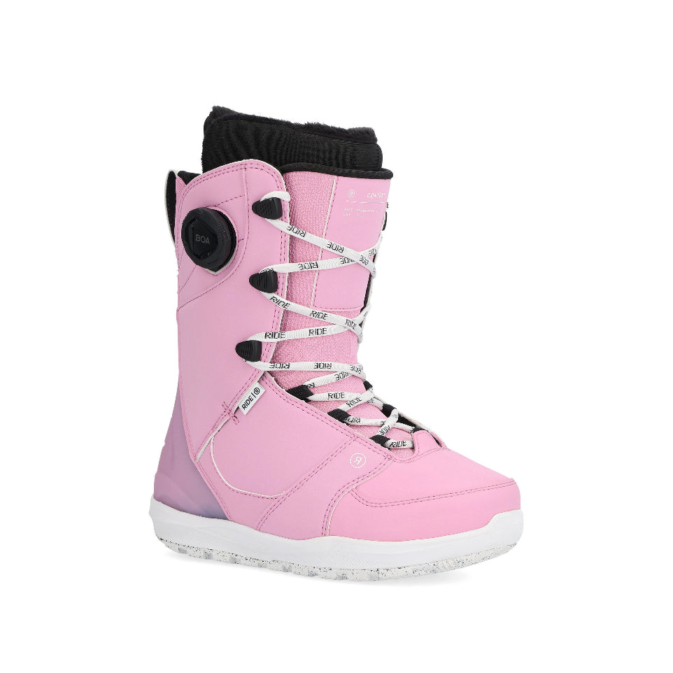 The Ride Context Womens Snowboard Boots 2025 in Pink