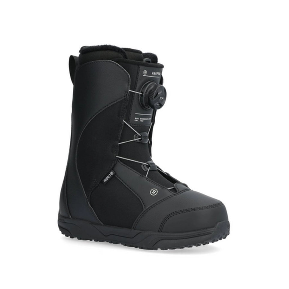 The Ride Harper Boa Women's Snowboard Boots 2025 in Black