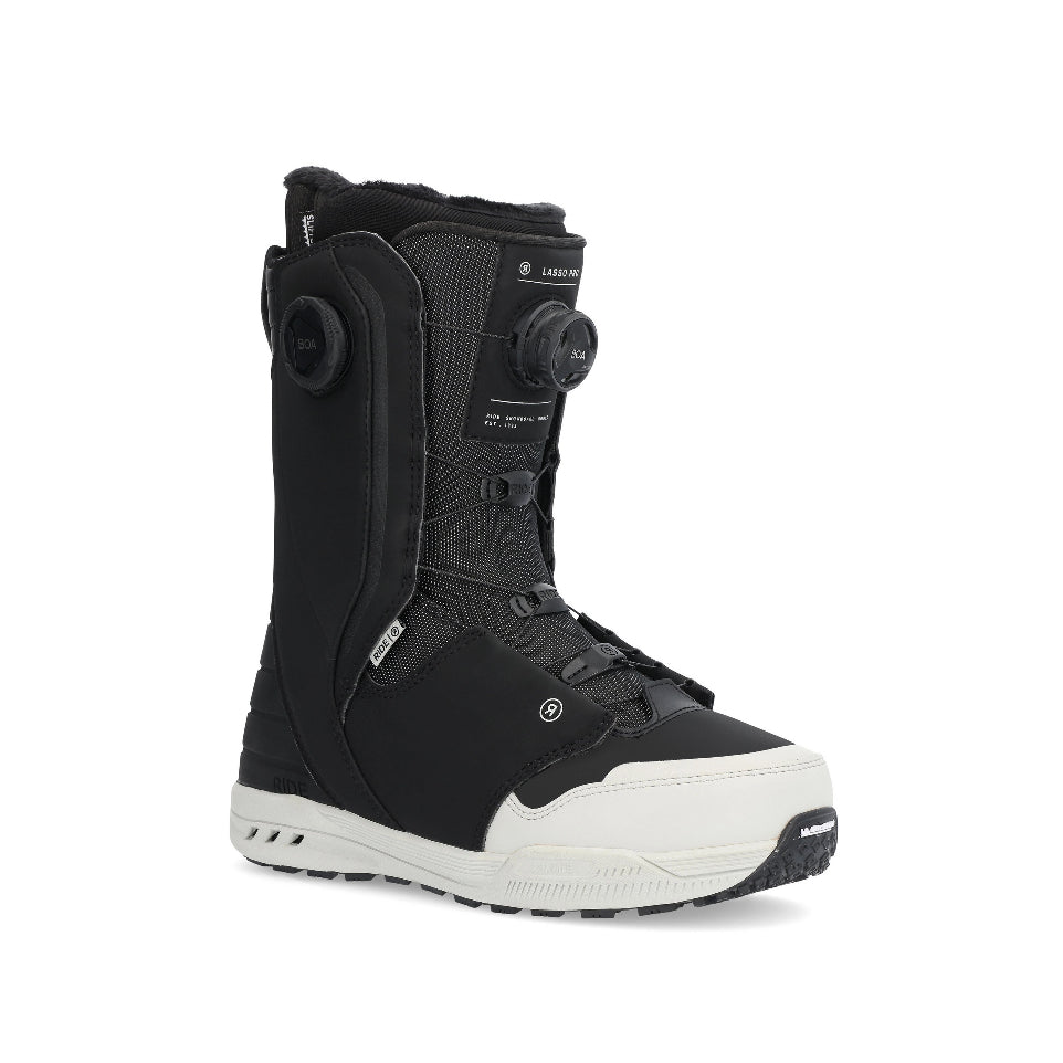 The Ride Lasso Pro Men's Snowboard Boots 2025 in Black
