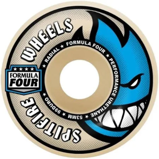 The Spitfire F4 99d Radials Skateboard Wheels in Radials