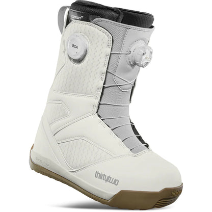 The ThirtyTwo Women's STW Double Boa Snowboard Boots 2025 in Bone