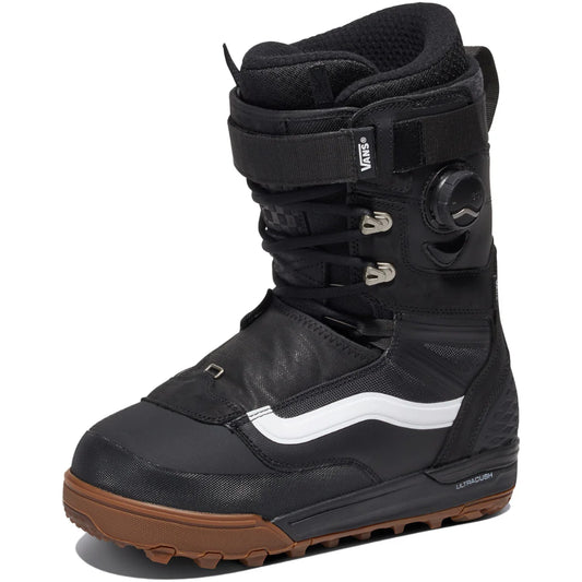 The Vans Infuse Men's Snowboard Boots 2025 in Black/White