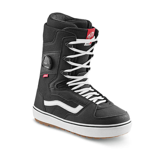The Vans Invado OG Men's Snowboard Boots 2025 in Black/White