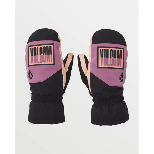 The Volcom Upland Women's Mitts 2025 in Blurred Violet