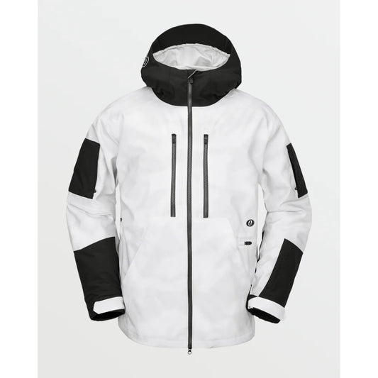 The Volcom V.Co Wfo Men's Jacket 2025 in White Camo