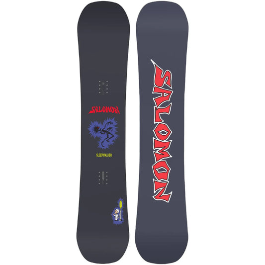 The 2026 Salomon Sleepwalker Men's Snowboard in black
