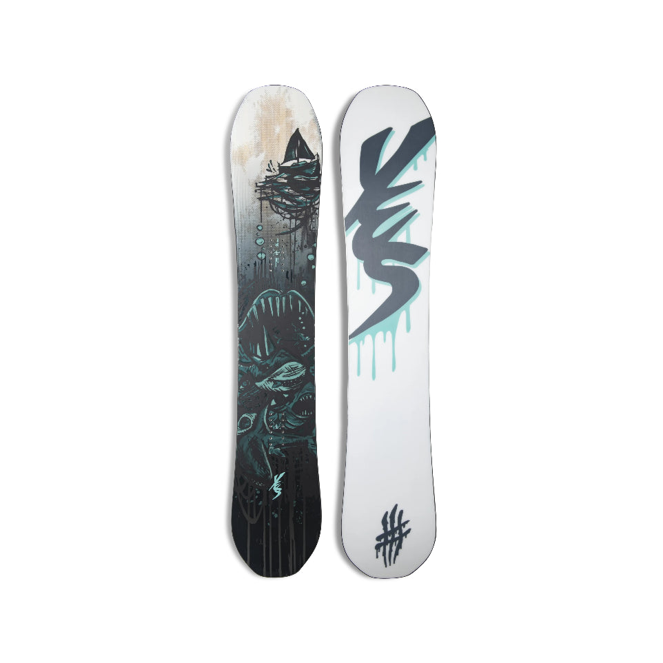 The 2026 Yes PYL Men's Snowboard in blue