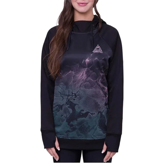 The 686 Bonded Fleece Pullover Women's Hoody 2024 in Black 1