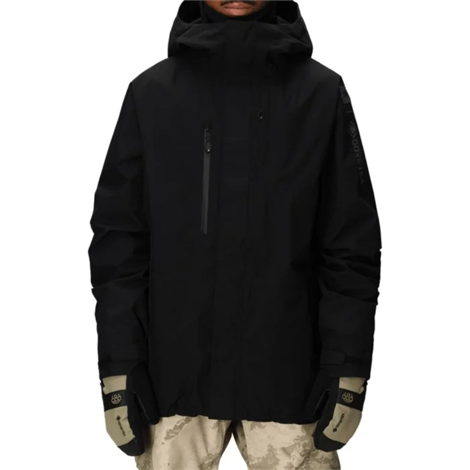 The 686 Gore-Tex Core Shell Men's Jacket in Black
