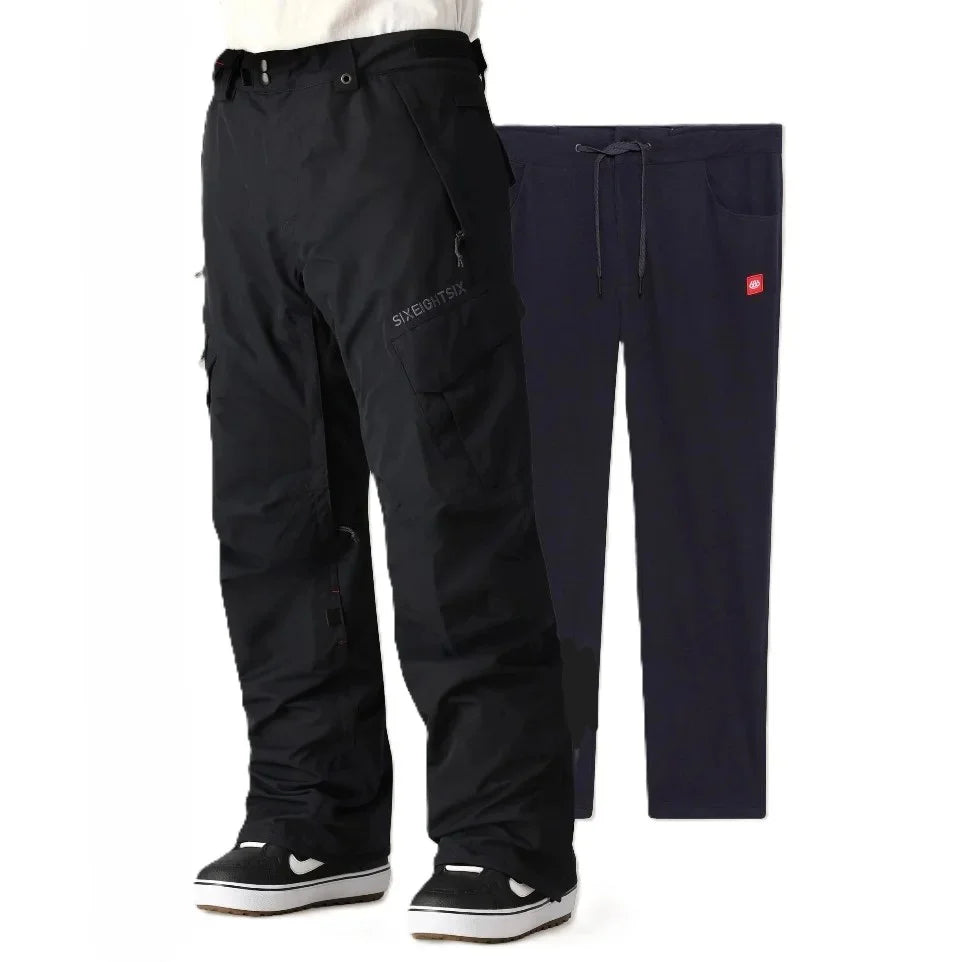 The 686 Smarty 3 In 1 Men's Cargo Pants in Black